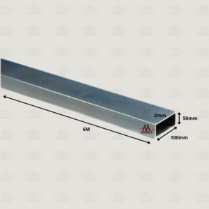 CL-PERFIL R (100X50X2) GALV. 6000MM