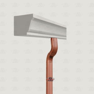 GU-BAJANTE CANAL RECTANGULAR 60X80 COBRE 3000MM