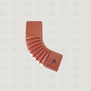 GU-CODO CANAL RECTANGULAR 45º PLEGADO 60X80 COBRE